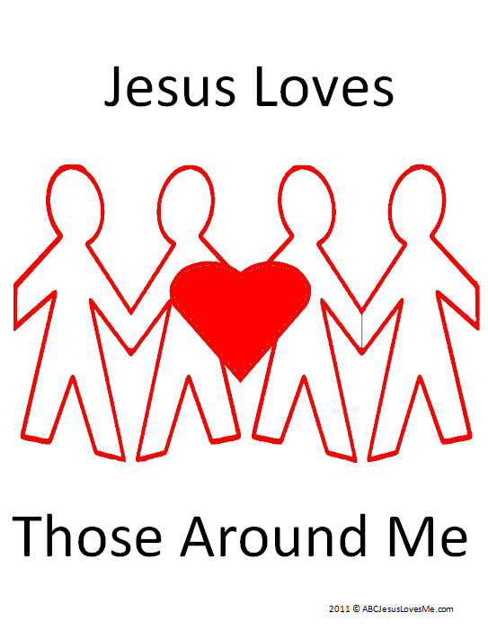 Jesus Loves Those Around Me